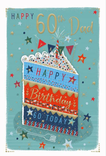 Picture of HAPPY 60TH BIRTHDAY DAD CARD